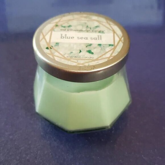 TWO ITEMS: Savon de Marseille Violet Soap & Old Williamsburgh Sea Salt Candle - Picture 2 of 9